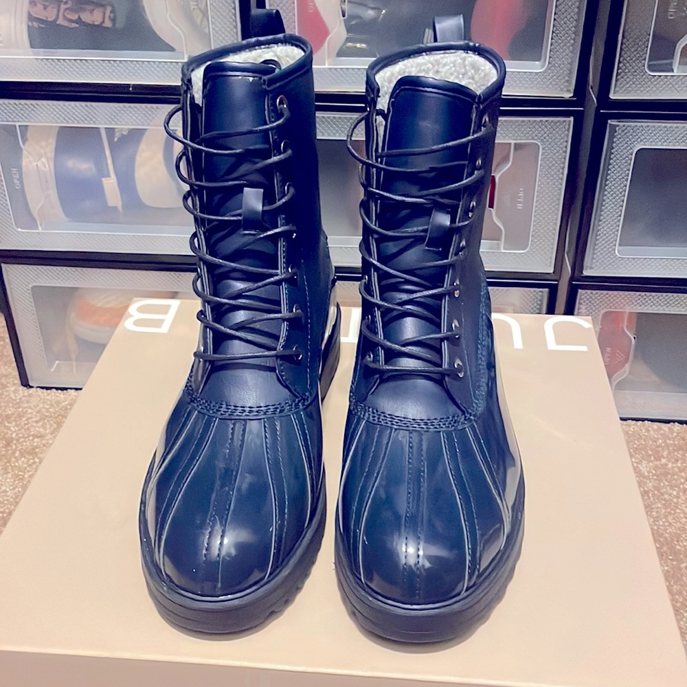 JustFab Cold Weather, AMY LACE-UP Boots.